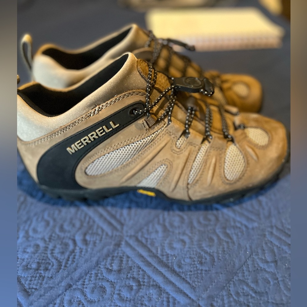 Merrell Men's Brown and Black Athletic Shoes